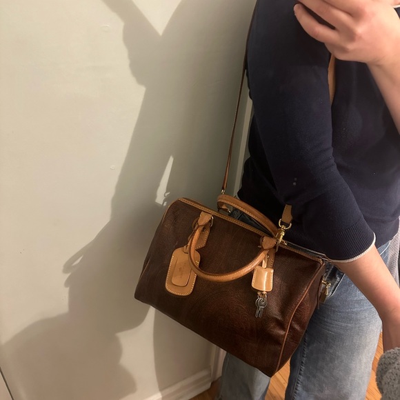 Etro Paisley Jacquard Boston Bag - Picture 13 of 16